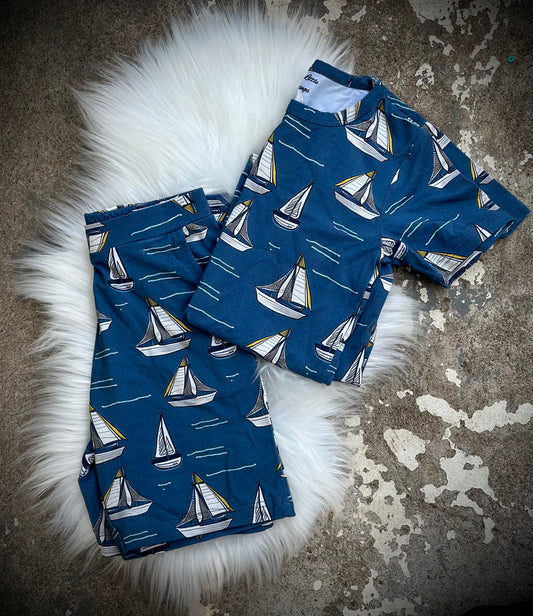 *Open Bag* Size 6 Sail Away 2 Piece Bamboo Pajamas