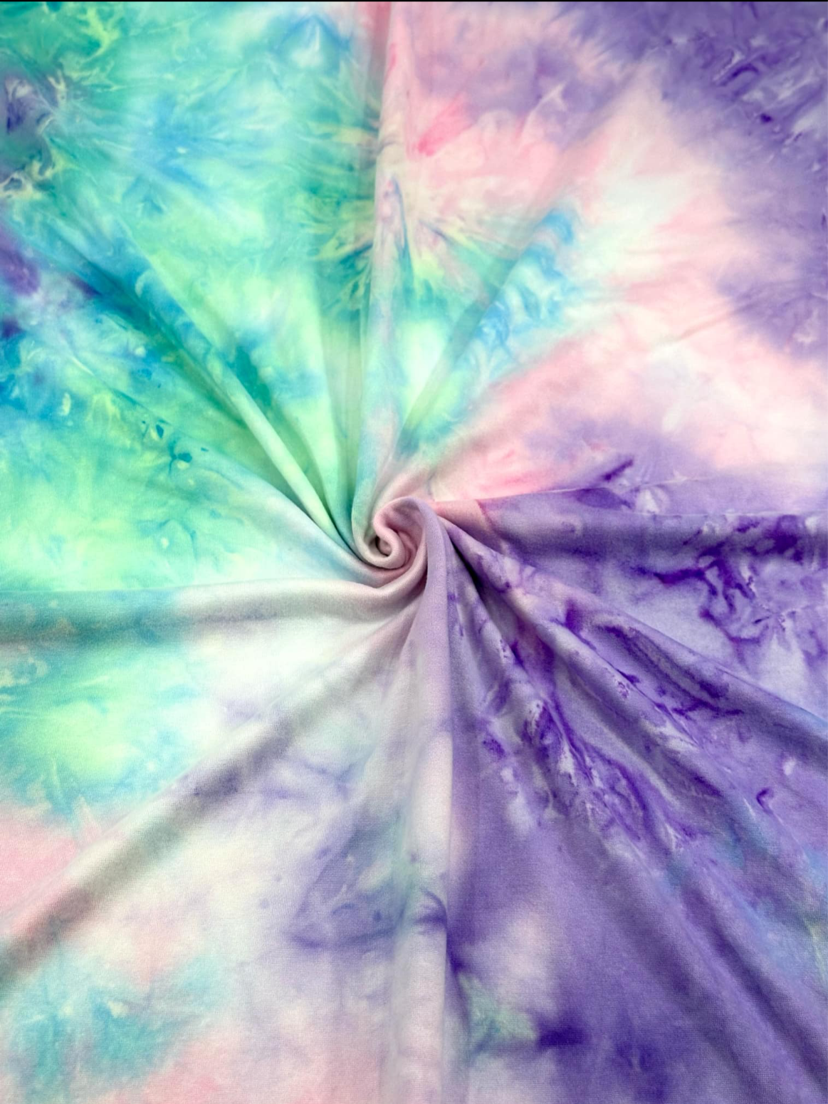 Purple/Blue/Green Tie Dye