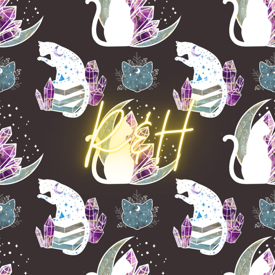 Mystical Kitten Minky Blanket