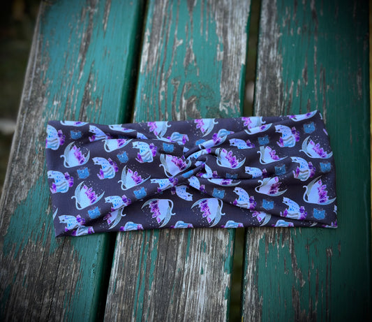 Celestial Cat Wraps & Scrunchies
