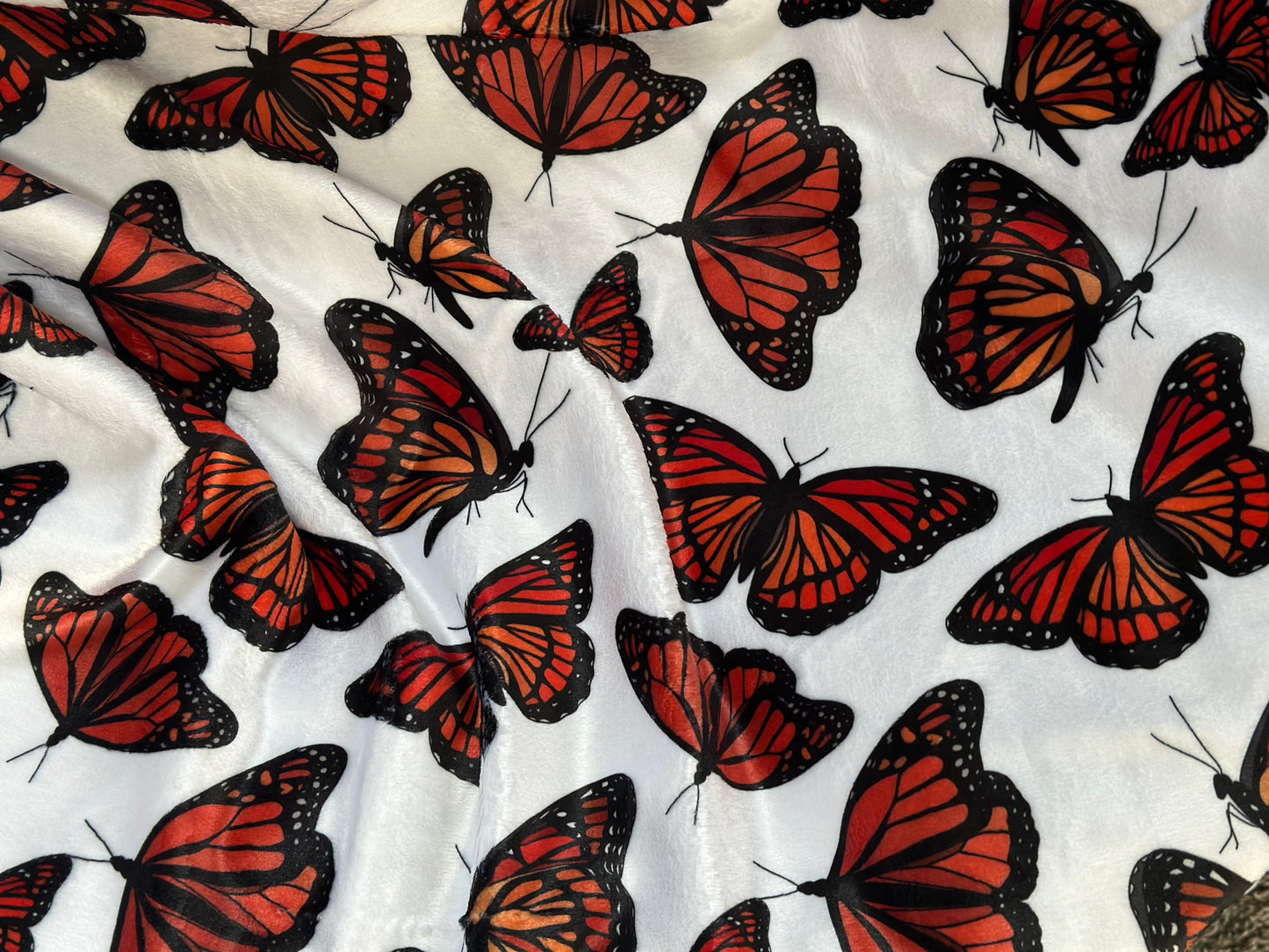 Monarch Minky Blanket