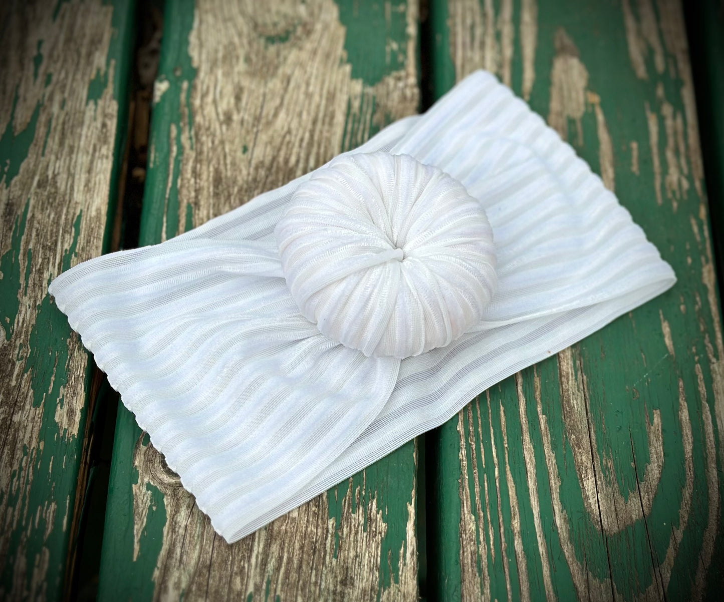 White Ribbed Velvet