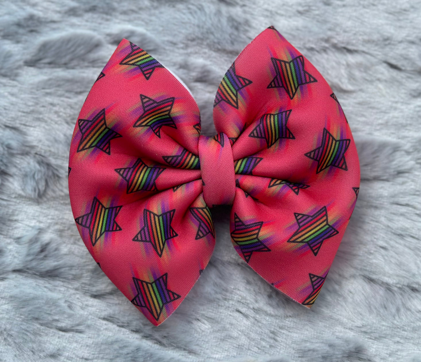 Rainbow Stars Puff