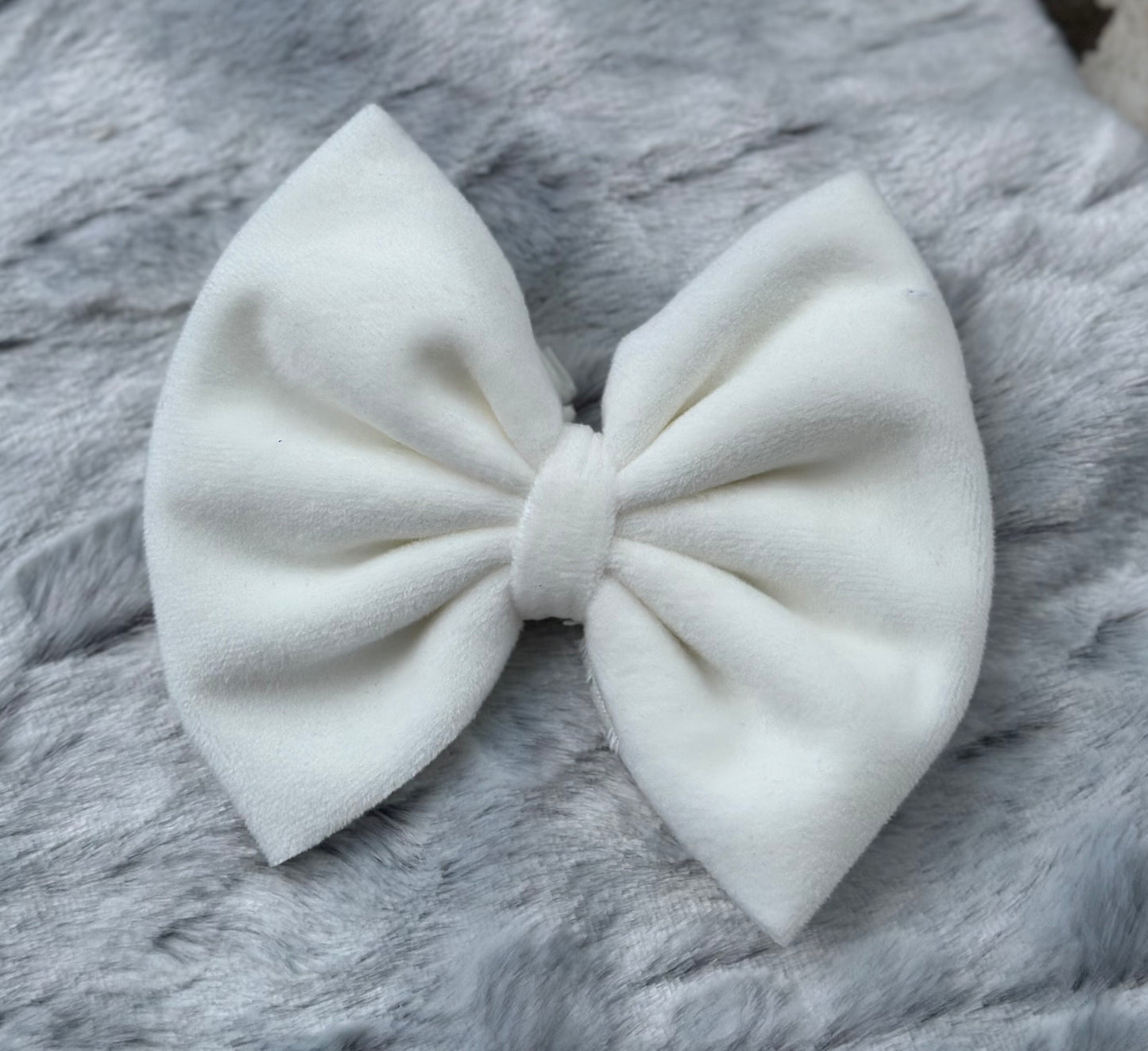 Micro Velvet: White