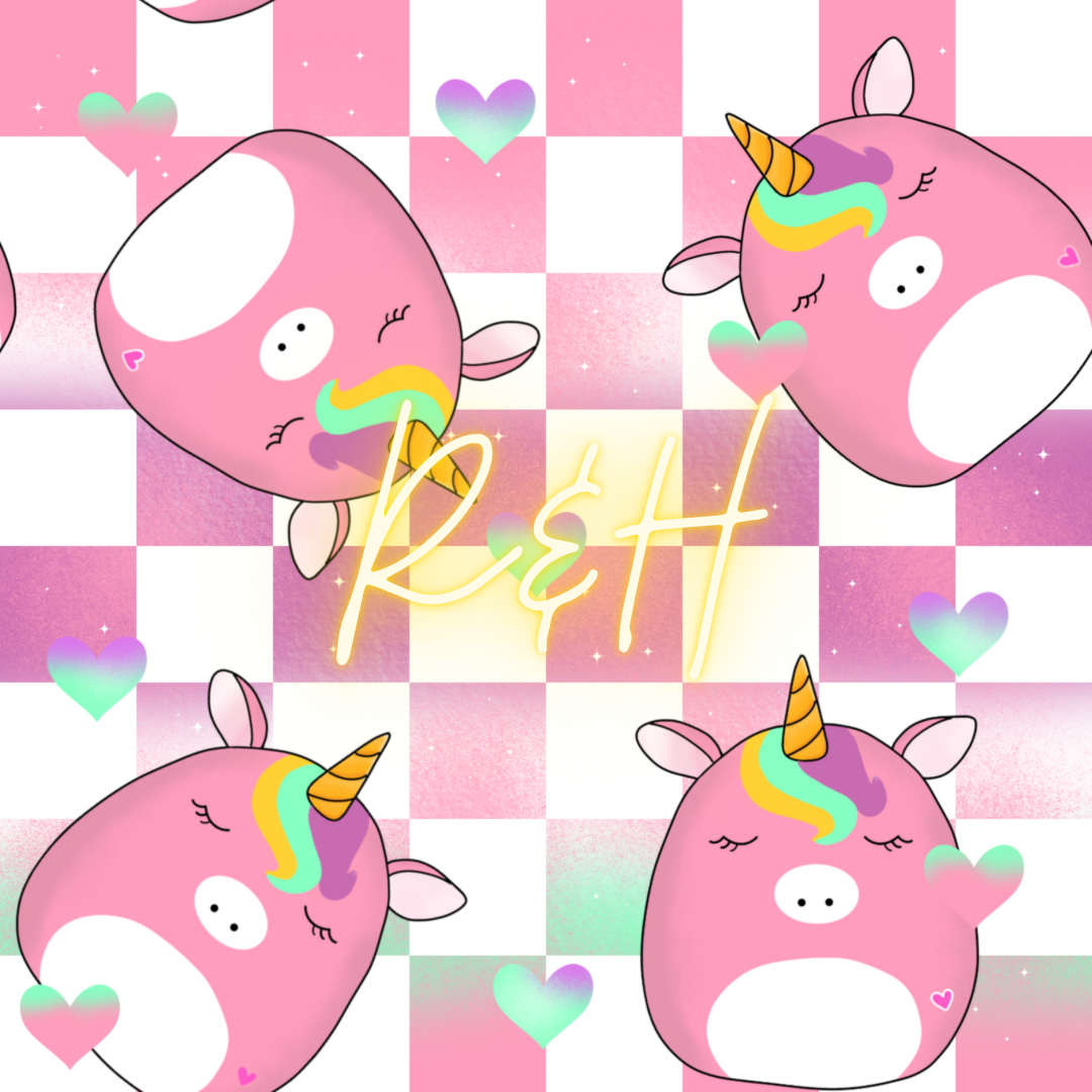 Squishy Unicorn Minky Blanket