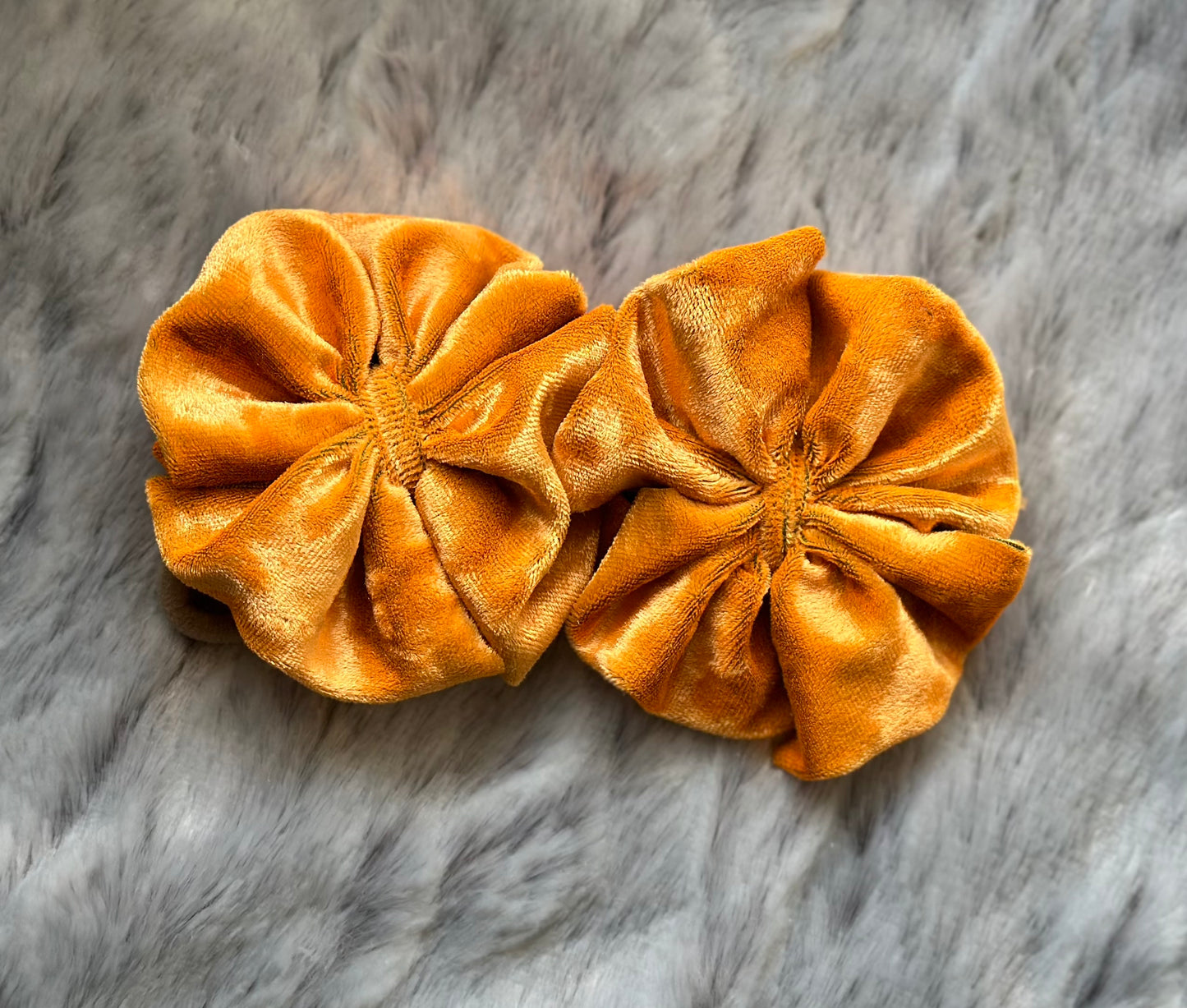 Crushed Velvet: Orange
