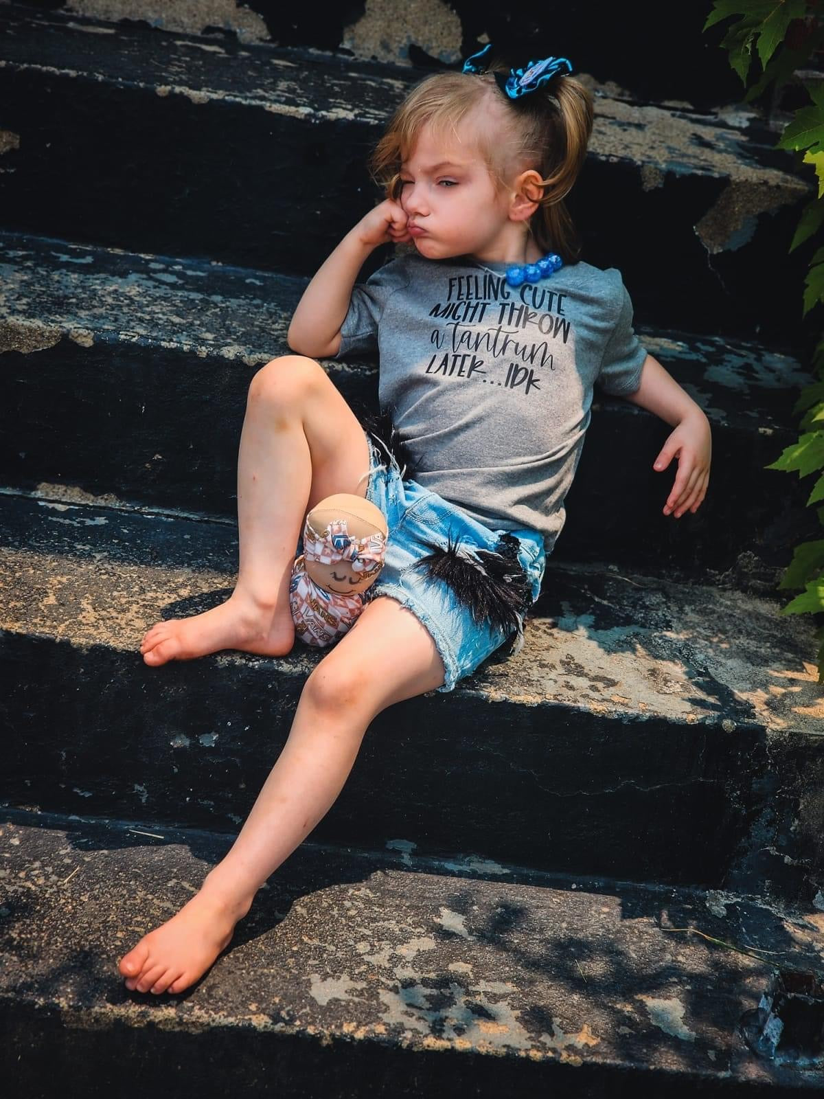 Feeling Cute Might Throw A Tantrum