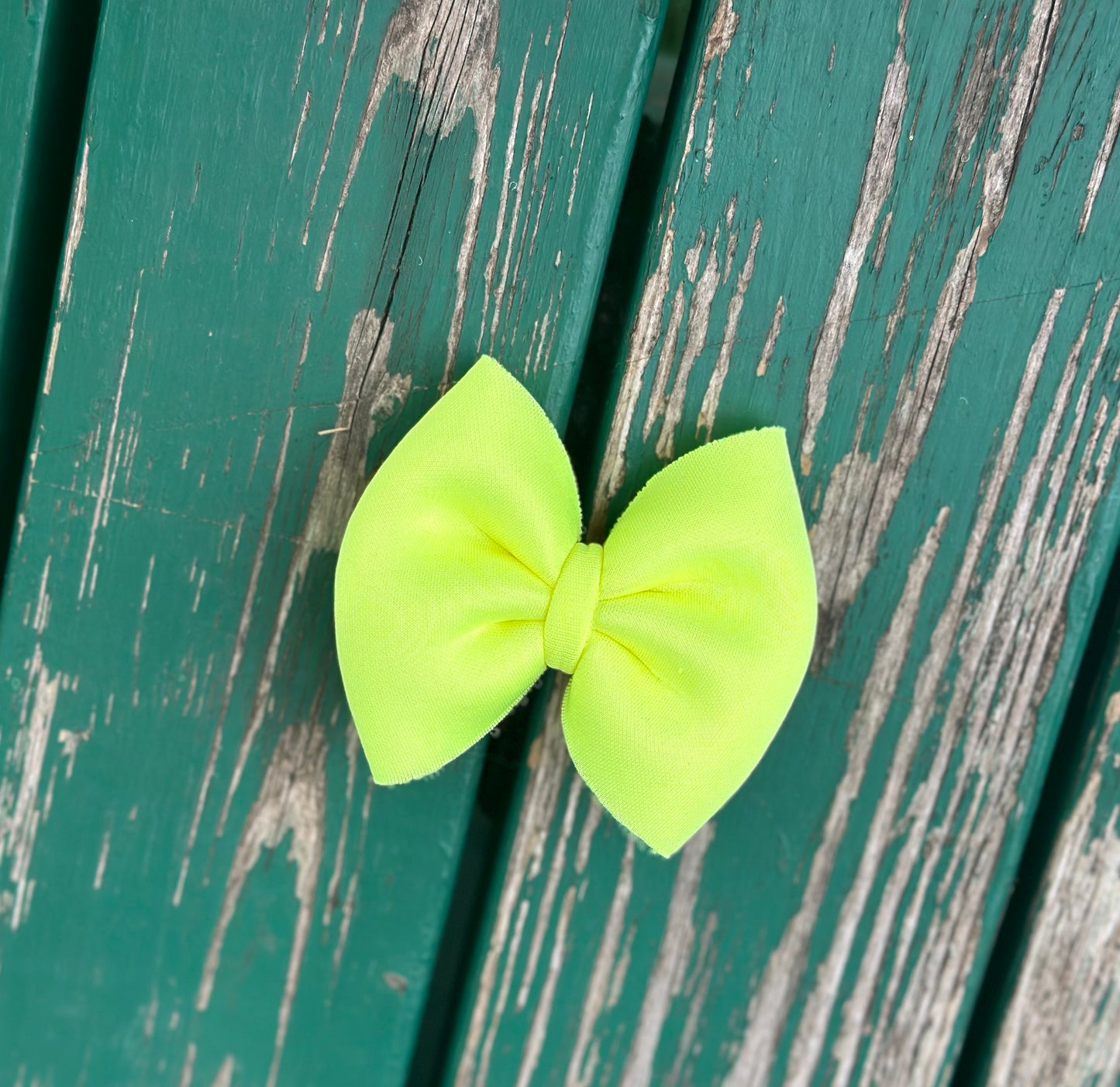 Neon Yellow Puff