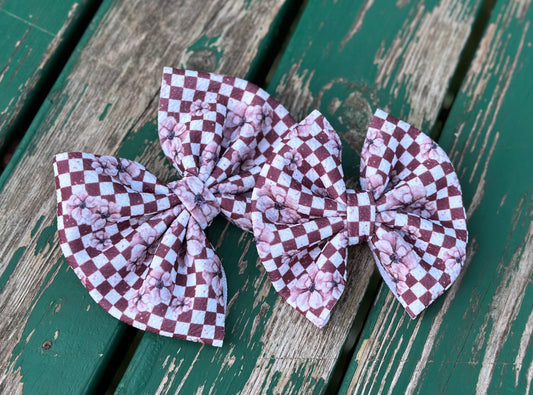 Checkered Floral