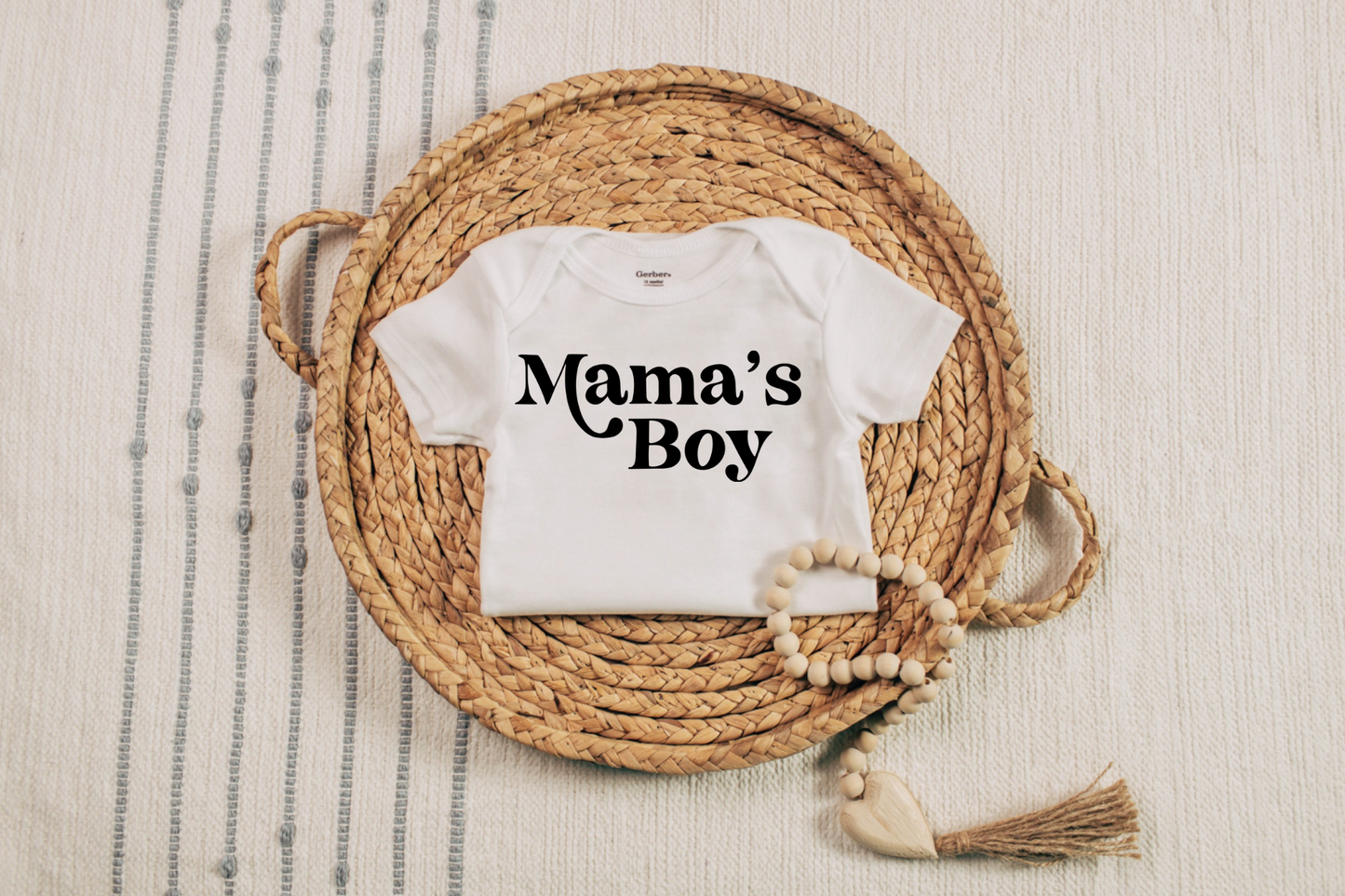 Mama’s Boy Wide Letter (Infant)
