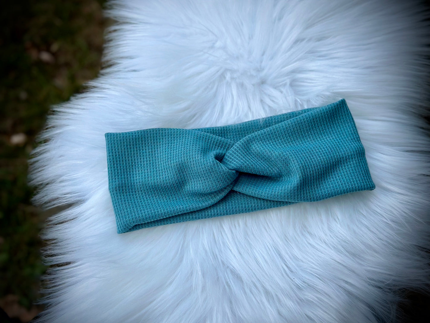 Peacock Thermal Wraps & Scrunchies