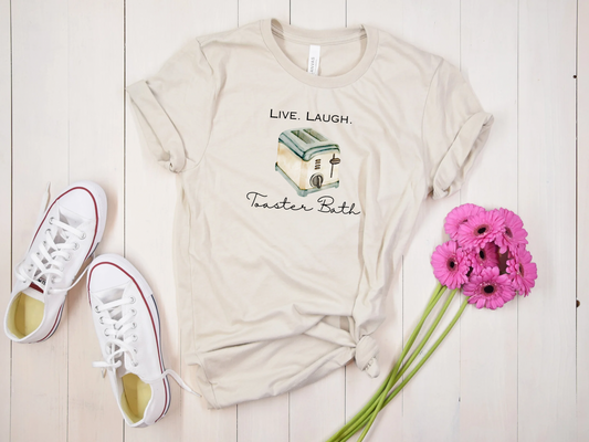 Live Laugh Toaster Bath