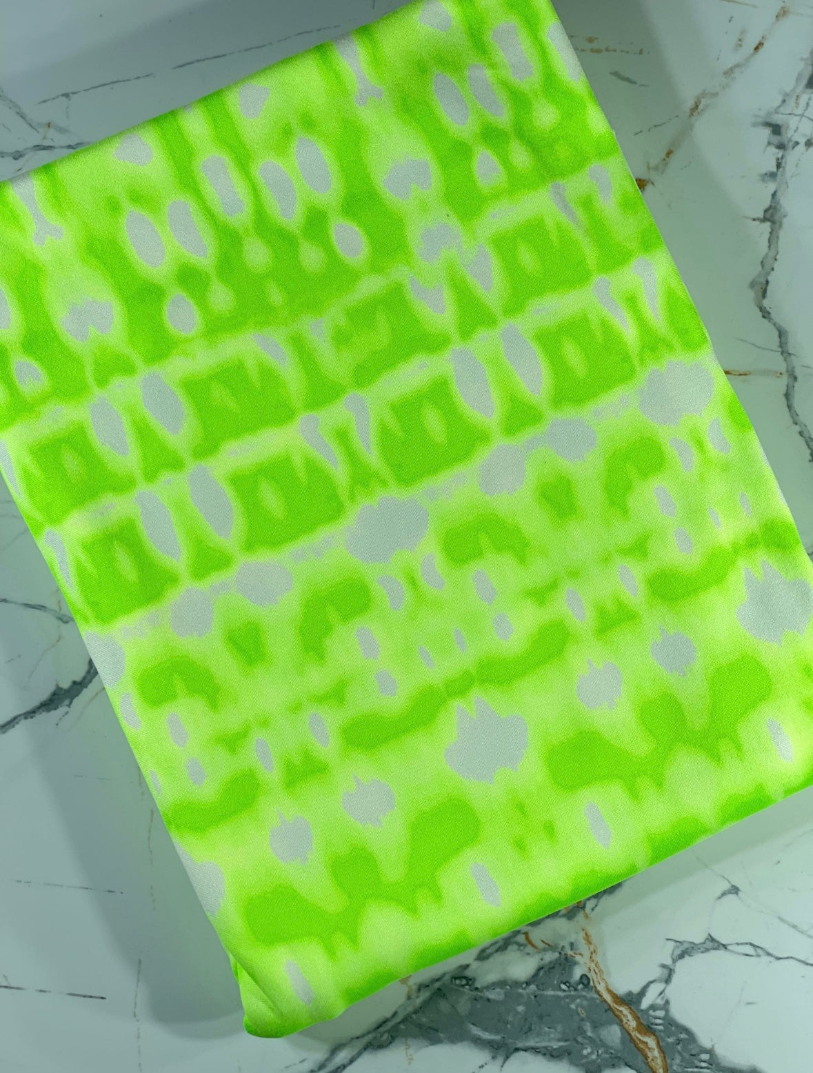 Neon Lime Tie Dye