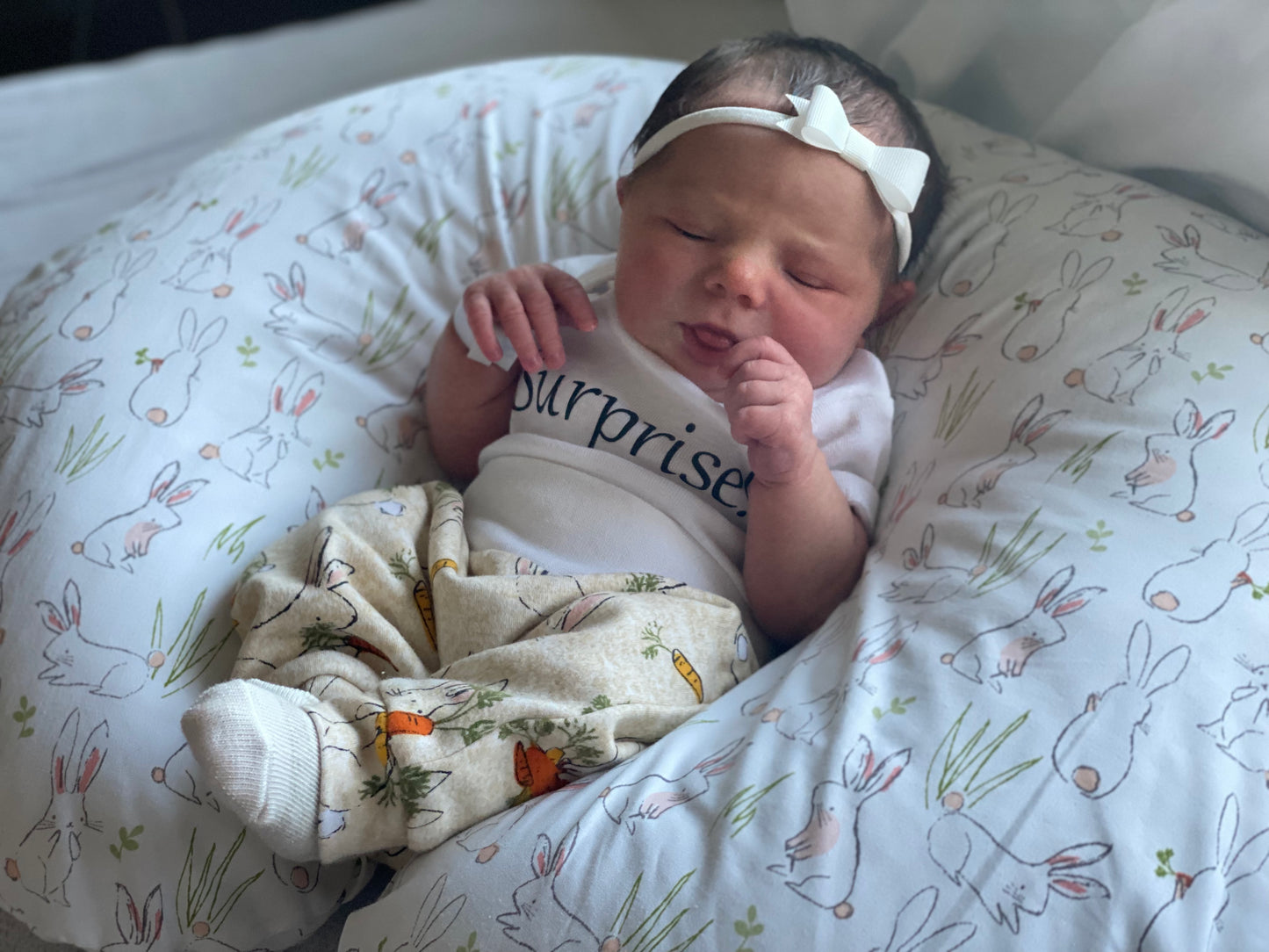 Surprise! Pregnancy Announcement