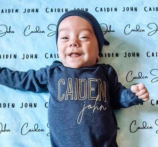 Custom Print Minky Blanket