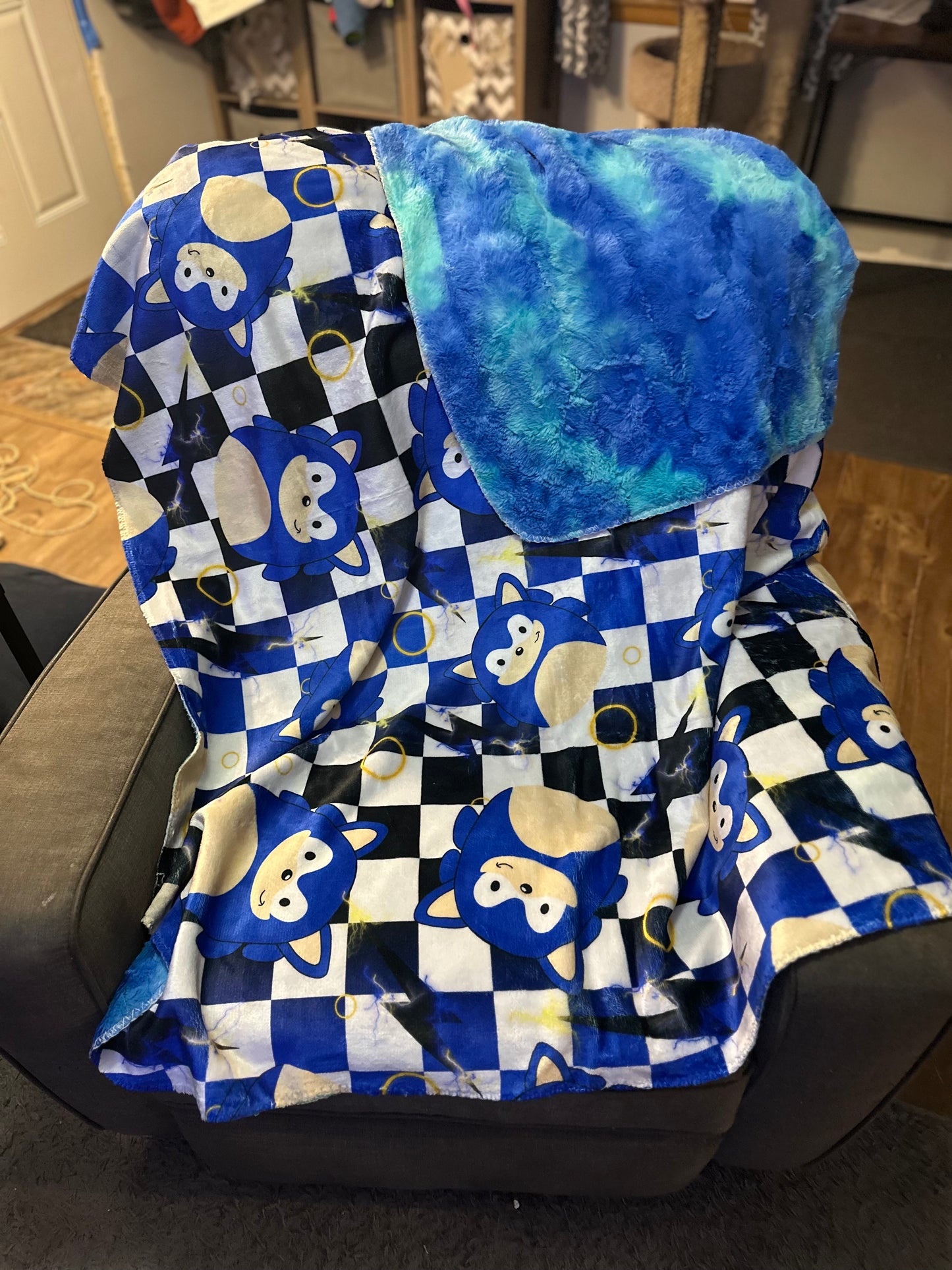 Squishy Hedgehog Luxe Minky 50x60