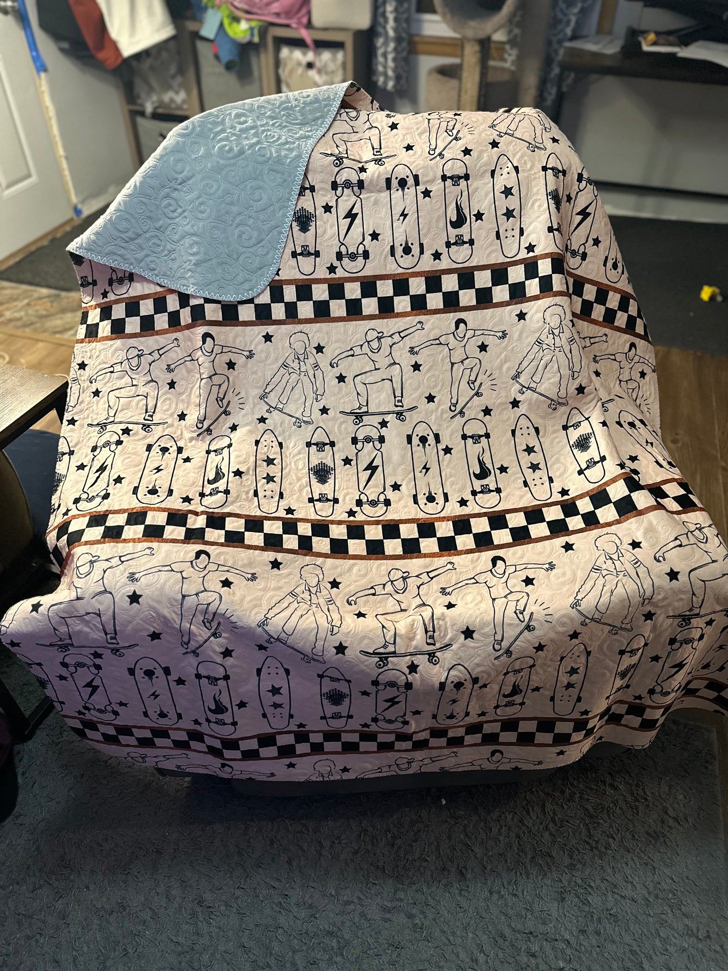 Skater Boi Quilt 50x60
