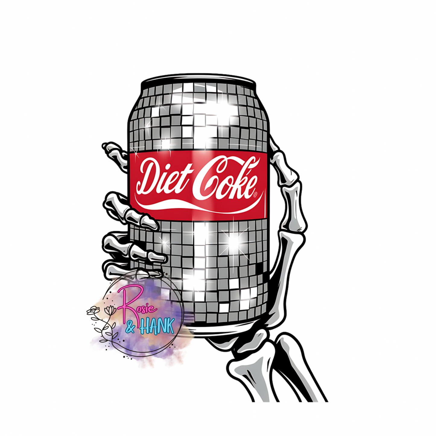 Disco Soda Can: 2 Options