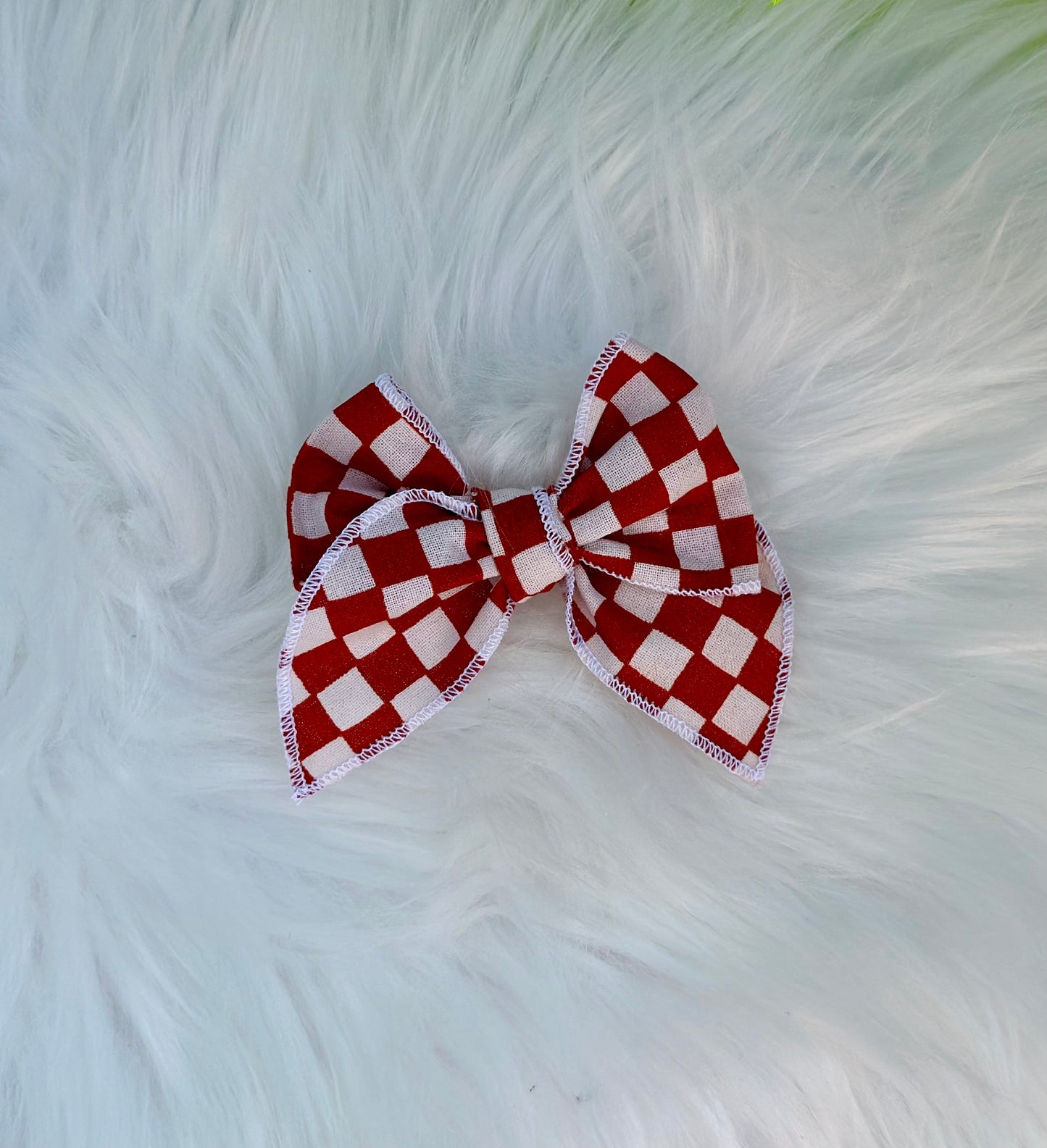 Rust & Cream Checkered Fable