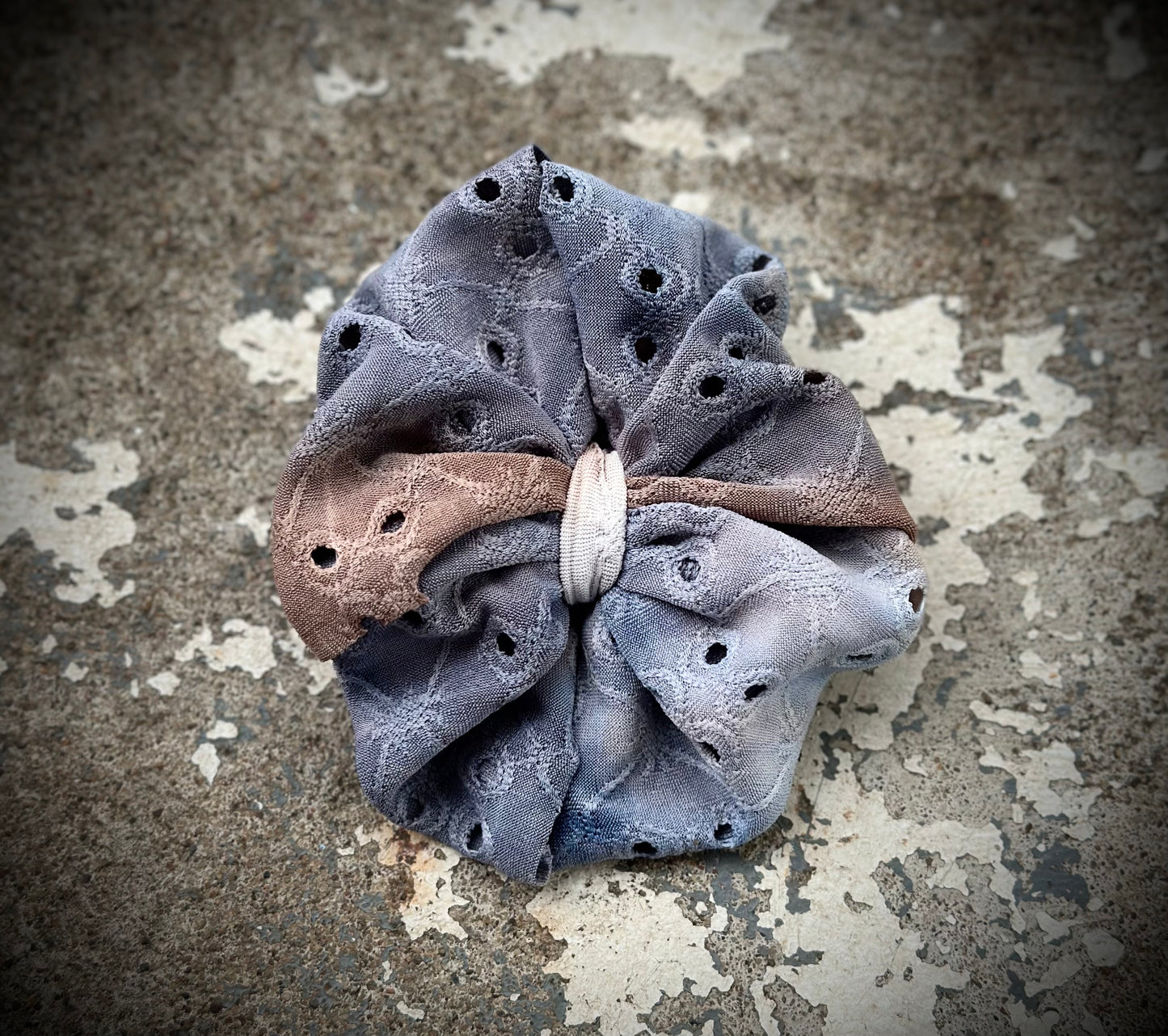 Eyelet: Dusty Blue Tie Dye