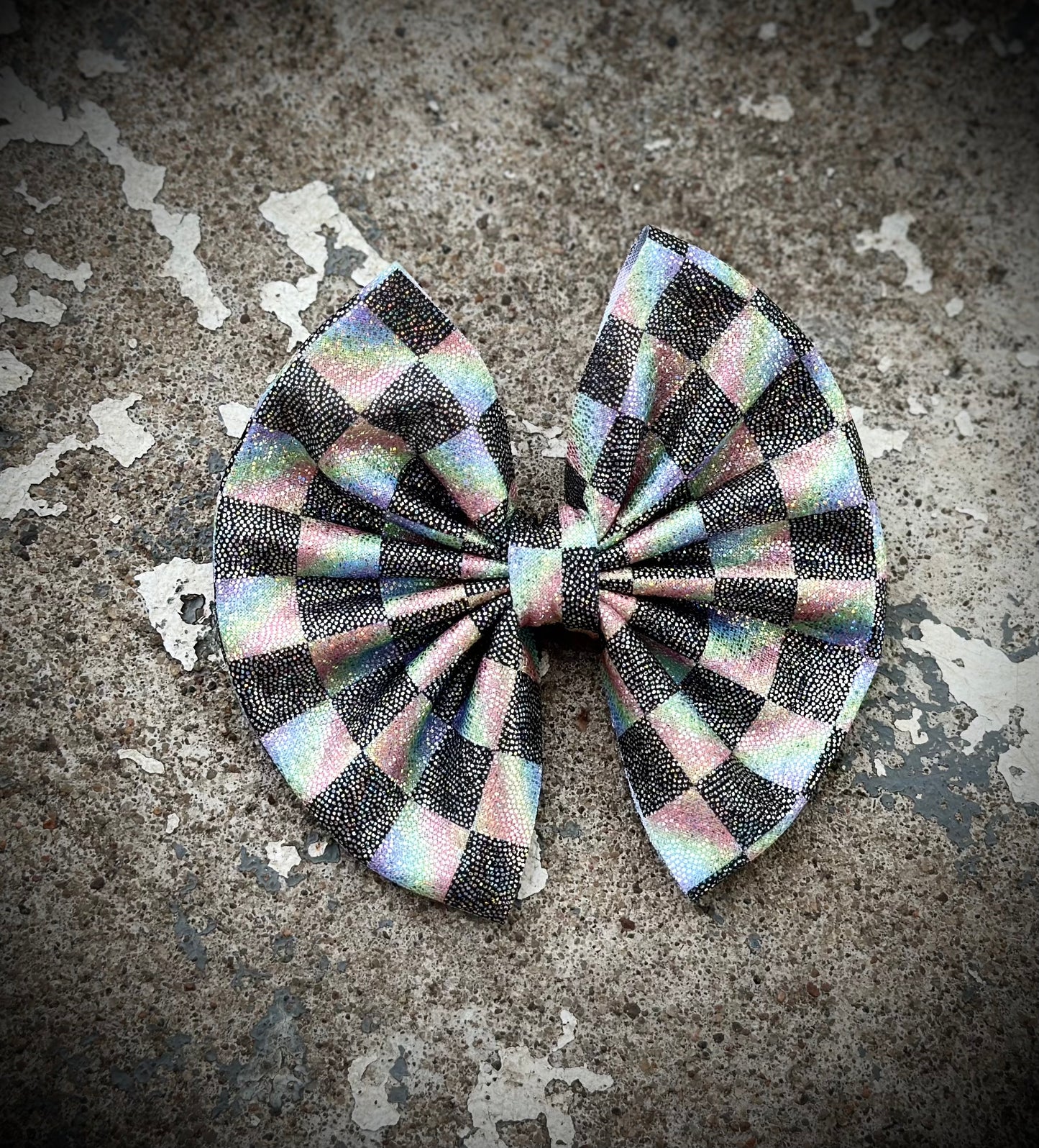 Holo: Rainbow Ombré Checkers