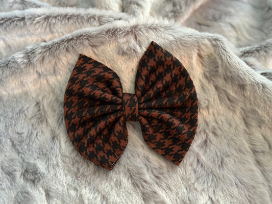 Gingerbread Houndstooth