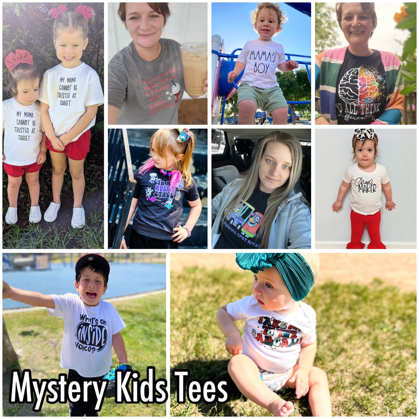 Mystery Print Kids Tees