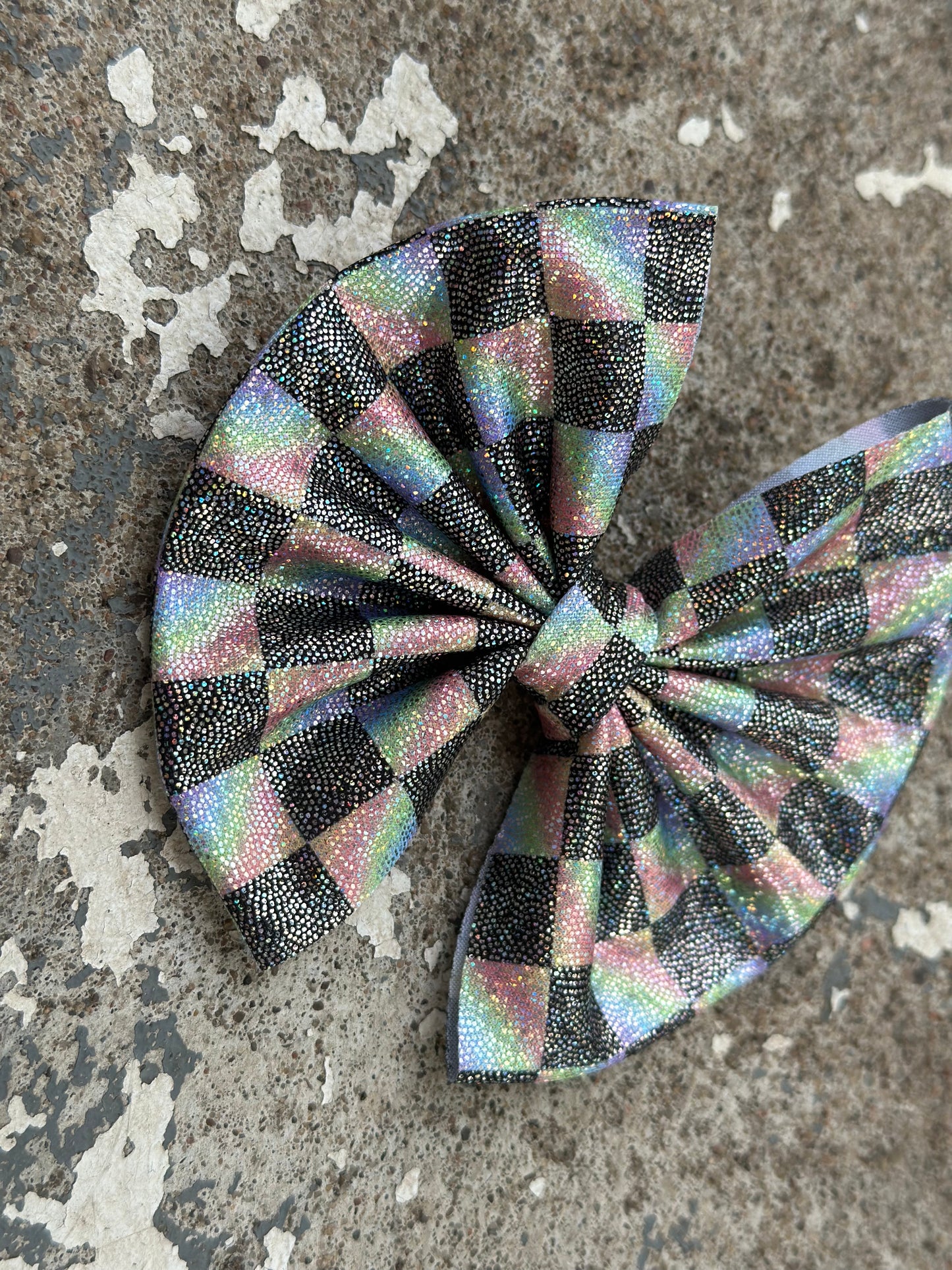 Holo: Rainbow Ombré Checkers